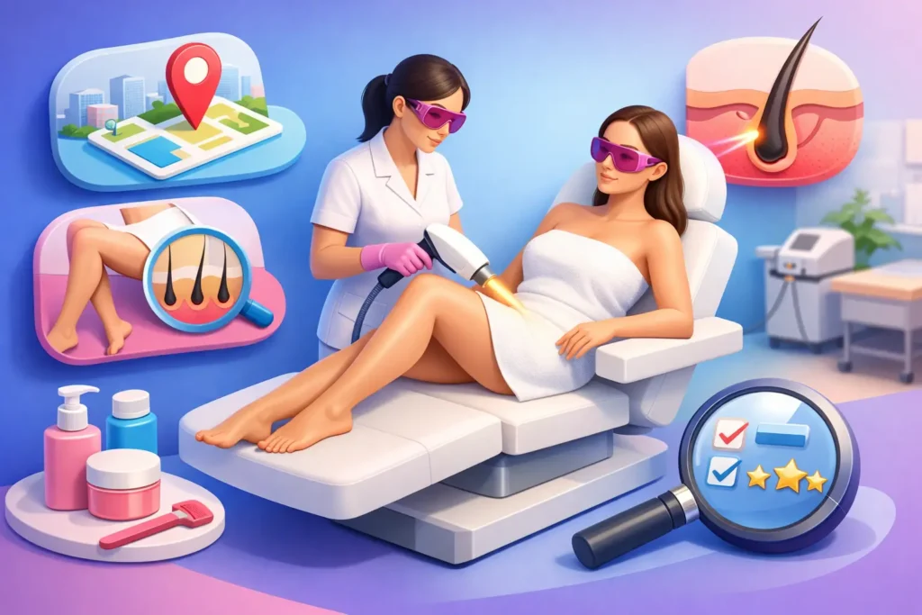 How to Choose Laser Hair Removal Near Me - Shine Medspa & Microblading How to Choose Laser Hair Removal Near Me