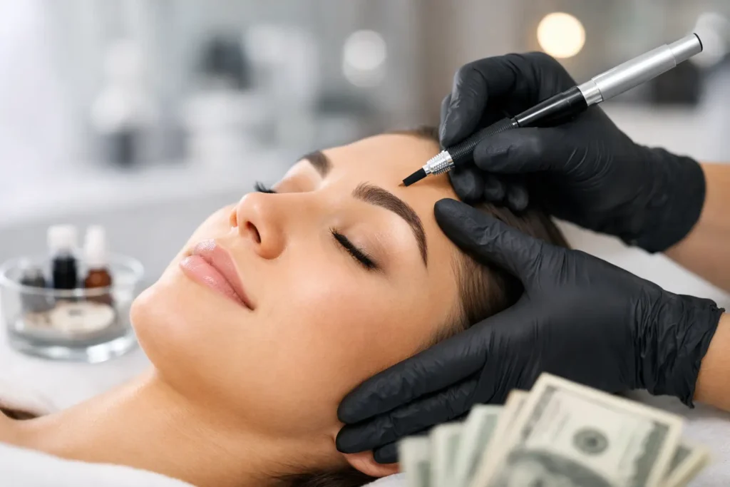 Microblading Permanent Eyebrows Cost Near Me