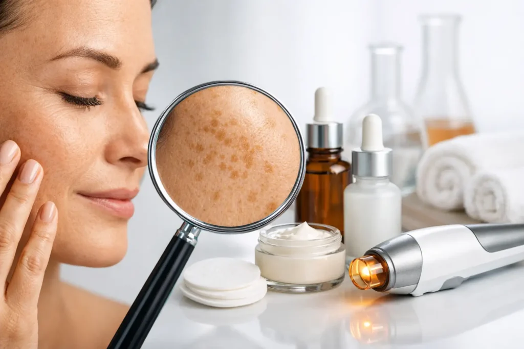 Best Treatments for Sun Spots That Work - Shine Medspa & Microblading Best Treatments for Sun Spots That Work
