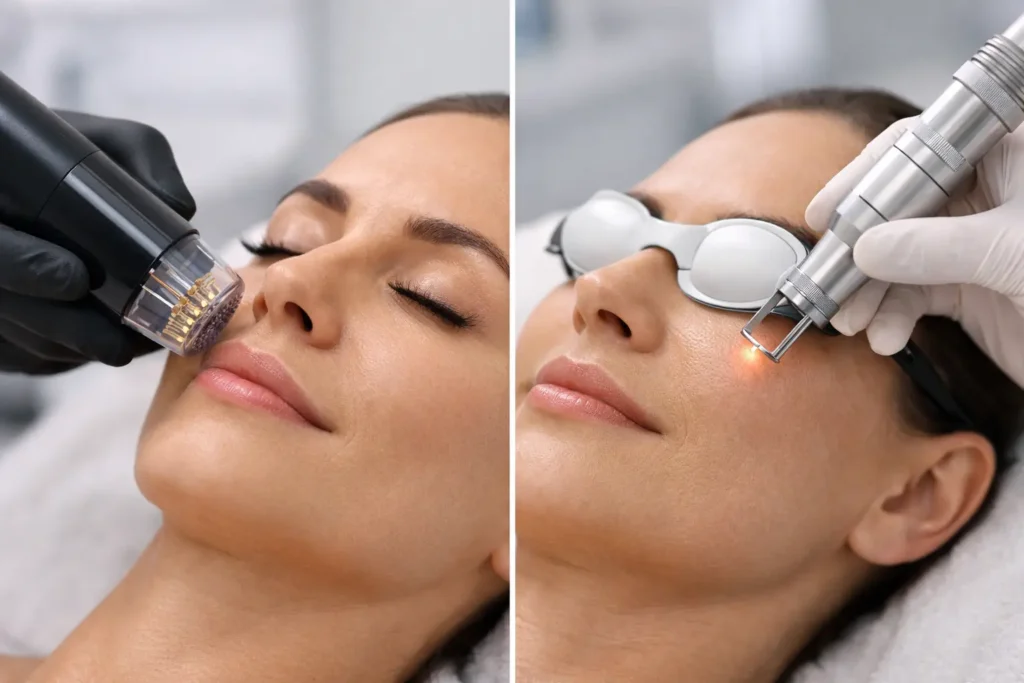 Morpheus8 vs CO2 Resurfacing Which Fits - Shine Medspa & Microblading Morpheus8 vs CO2 Resurfacing: Which Fits?