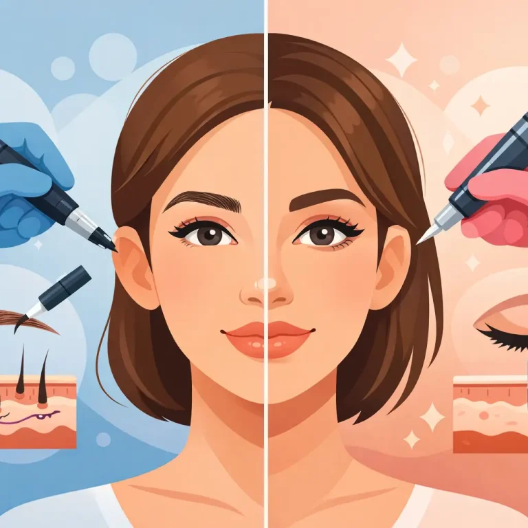 What Is the Difference Between Microblading and Permanent Makeup?